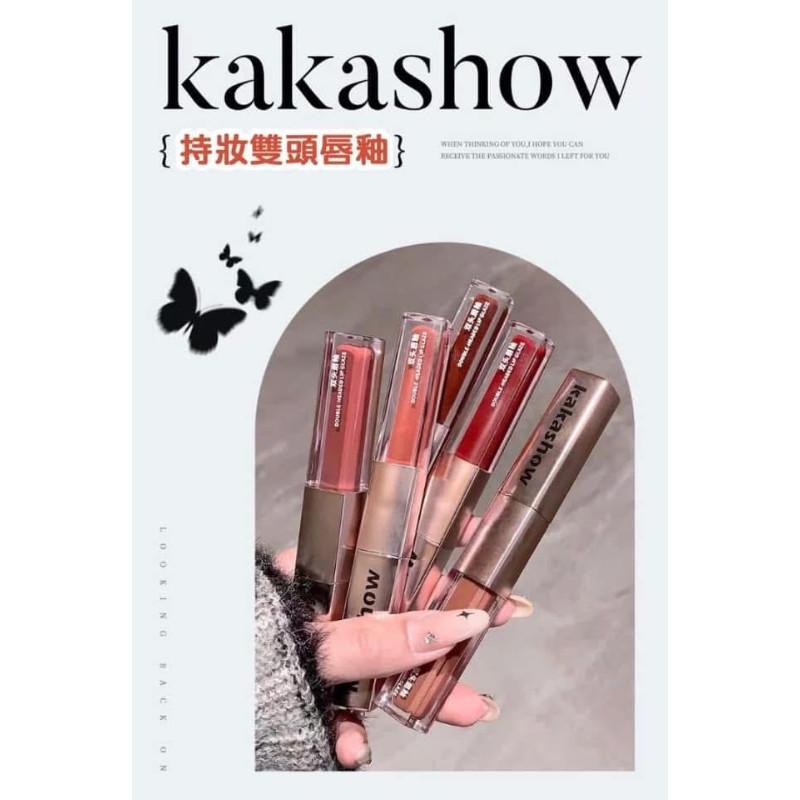 kakashow雙頭鏡面＋啞光唇釉口紅-細節圖2
