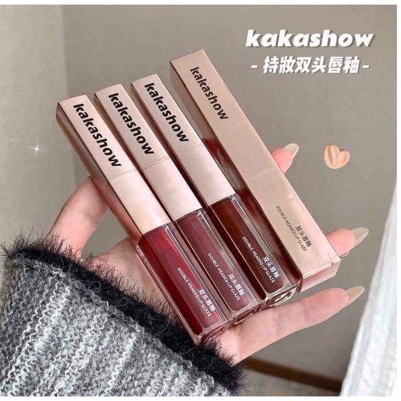 kakashow雙頭鏡面＋啞光唇釉口紅-細節圖7
