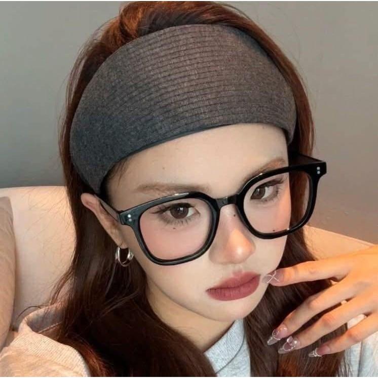 易夢玲同款韓國寬邊針織髮箍(一組2個)-細節圖3