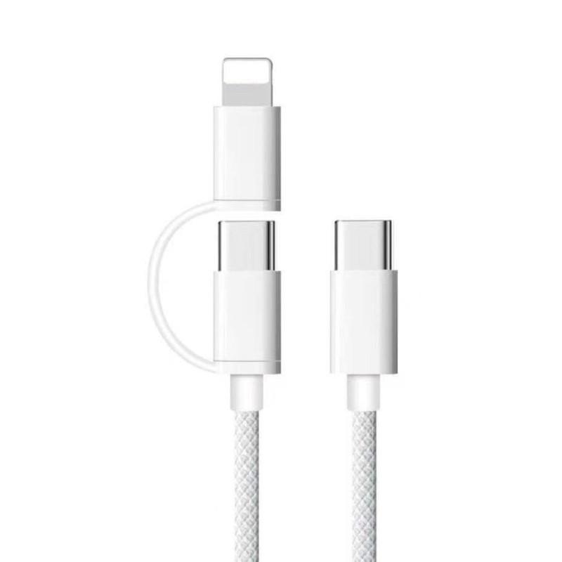 蘋果2合一雙頭60W編織充電線(一組2盒)-細節圖6