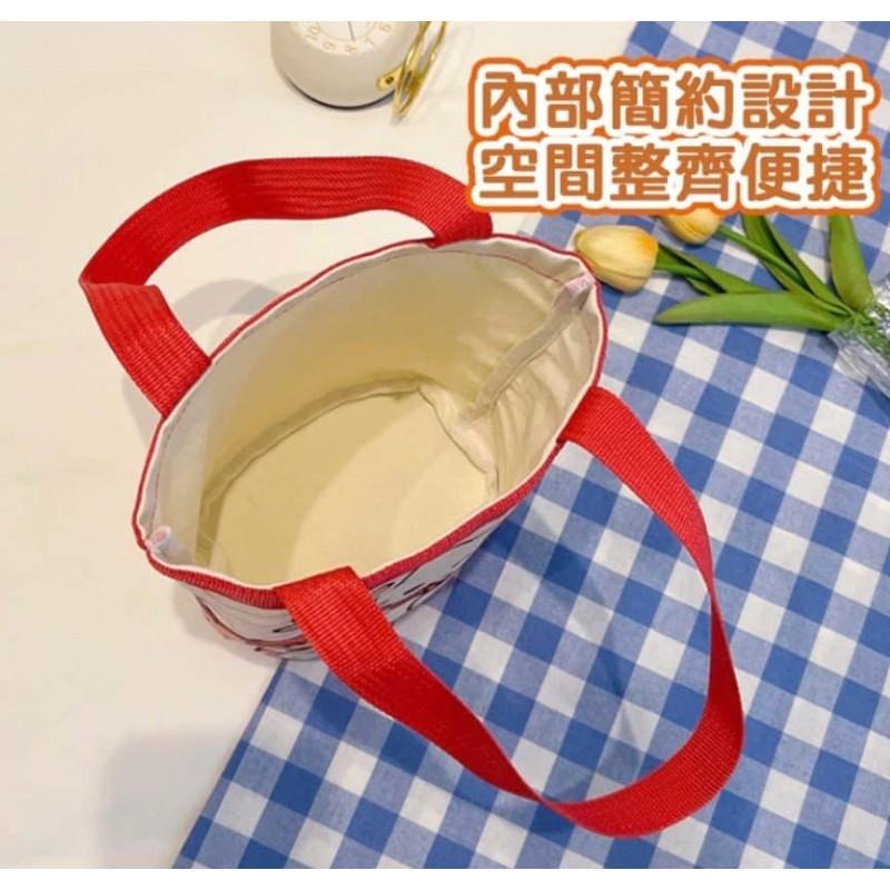 可愛三麗鷗手拎水桶包帆布包-細節圖7
