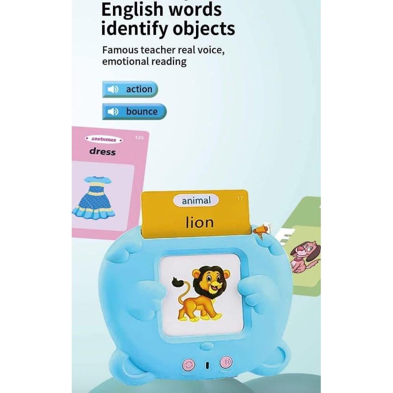 早教224字彙卡片中英文讀字插卡機-細節圖8