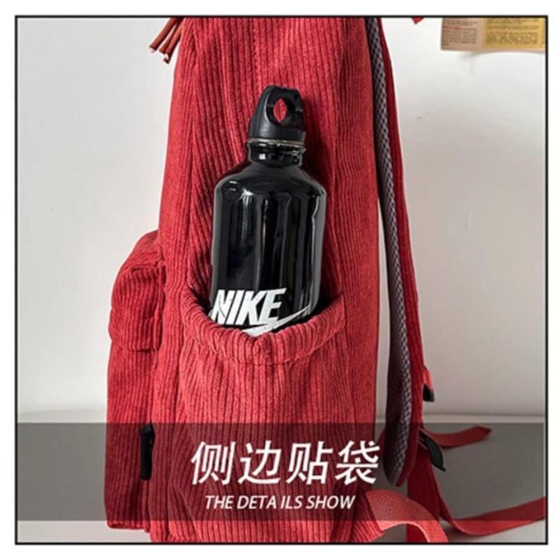 KITTY雜貨舖~燈芯絨雙杯袋後背包-細節圖2