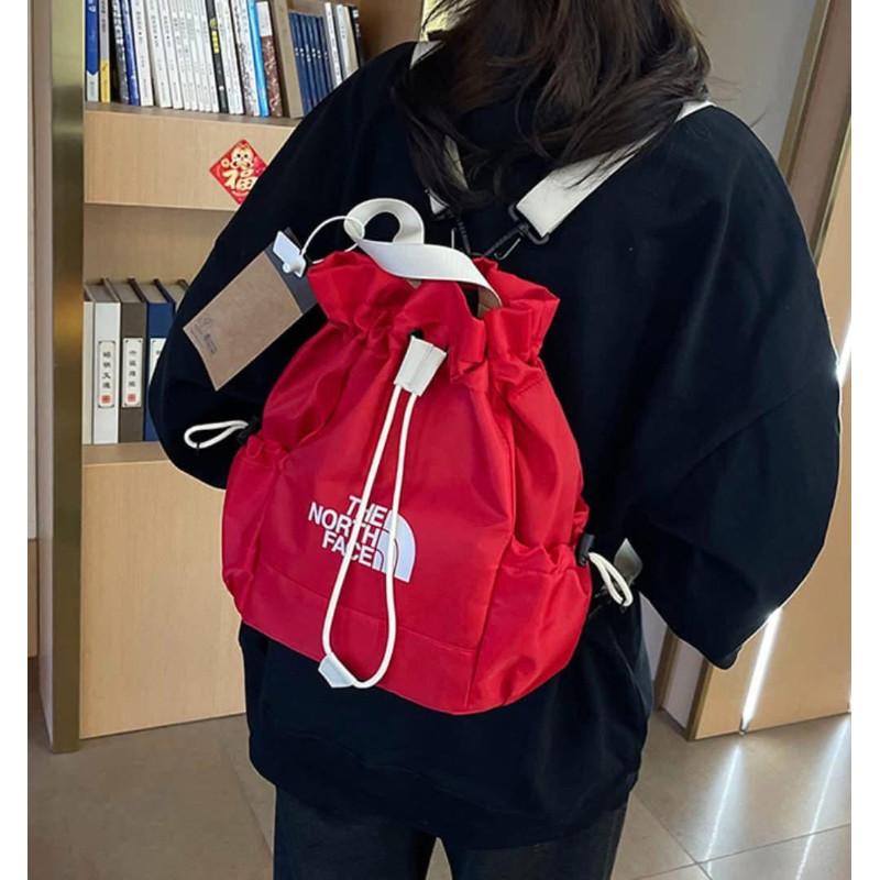 北臉抽繩手提水桶包後背包-細節圖4