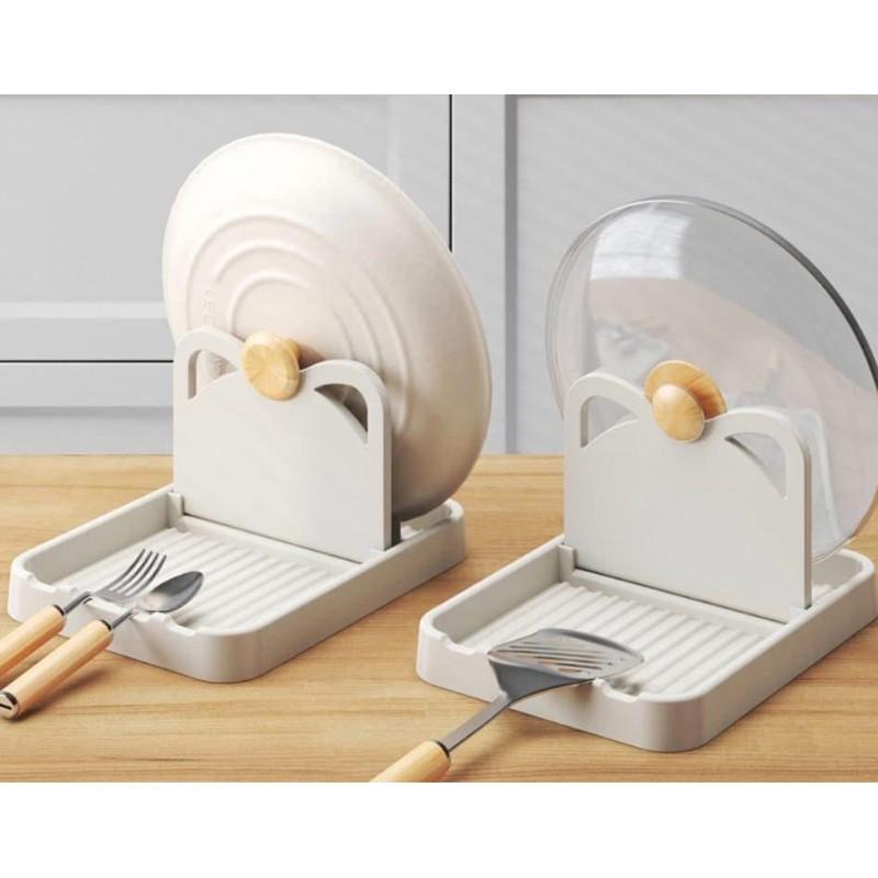 貓耳立式可折疊瀝水鍋蓋架(一組2個)-細節圖9