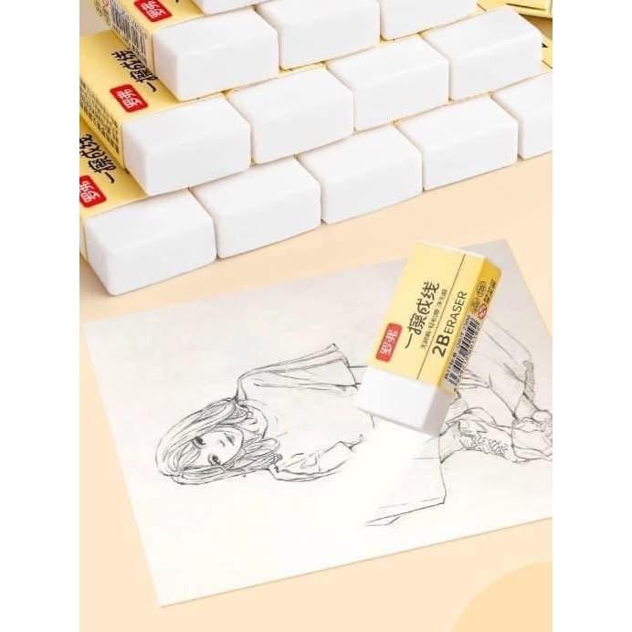 2B屑少擦字成線橡皮擦(一組10個)-細節圖3