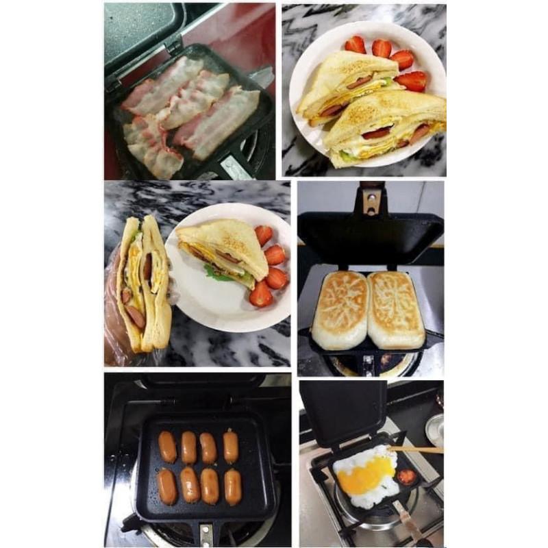 可拆式雙面熱壓三明治烤盤-細節圖5