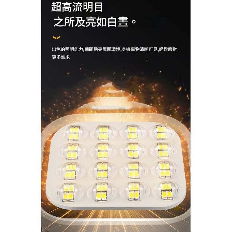 超爆亮16颗LED三檔露營燈工作燈-細節圖8