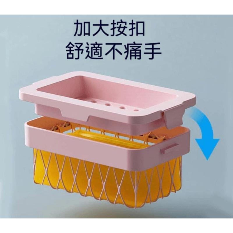 高彈網面起泡盒肥皂盒(一組3個)-細節圖2