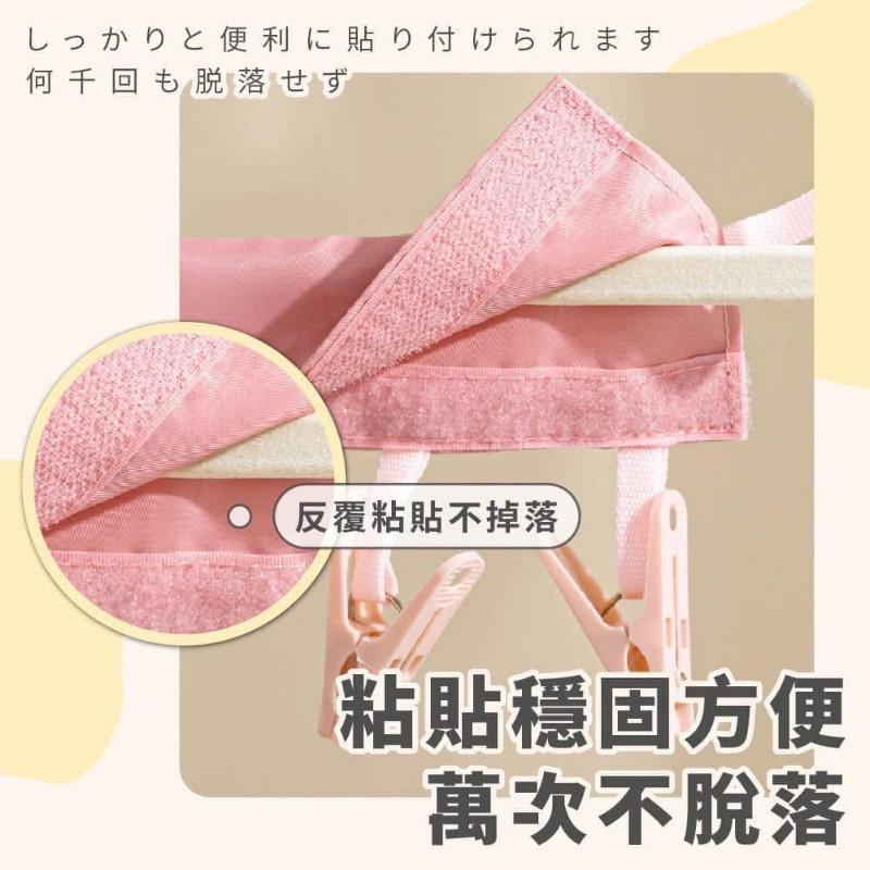 6夾便攜魔鬼氈曬衣夾布衣架(一組2個)-細節圖4