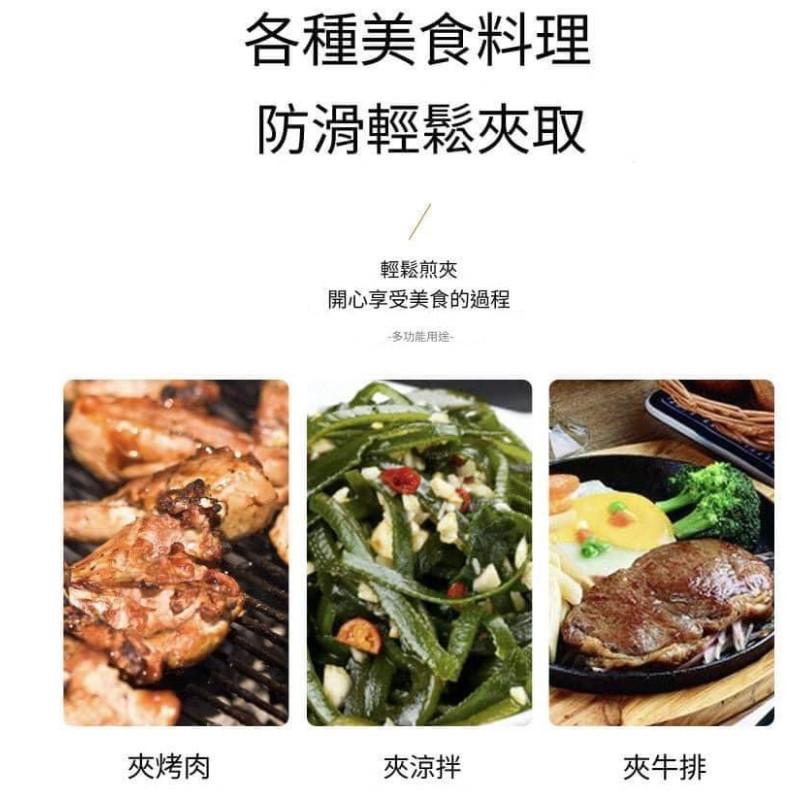 304不銹鋼尖頭站立不沾桌烤肉夾(一組2支)-細節圖3