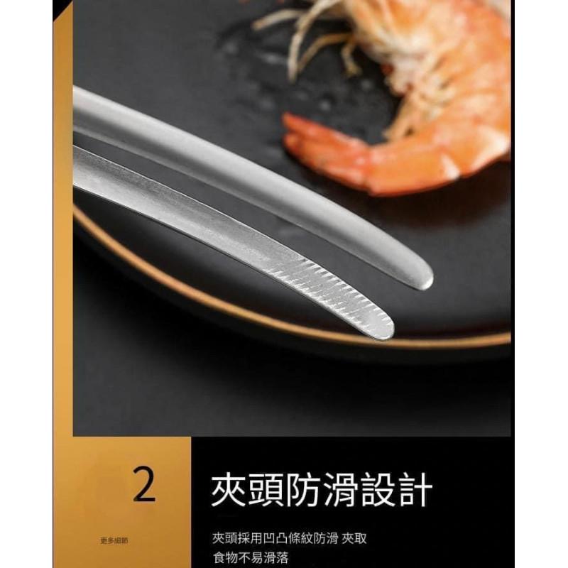 304不銹鋼尖頭站立不沾桌烤肉夾(一組2支)-細節圖9