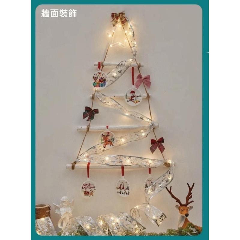 聖誕佈置LED燙金絲帶燈串-細節圖3