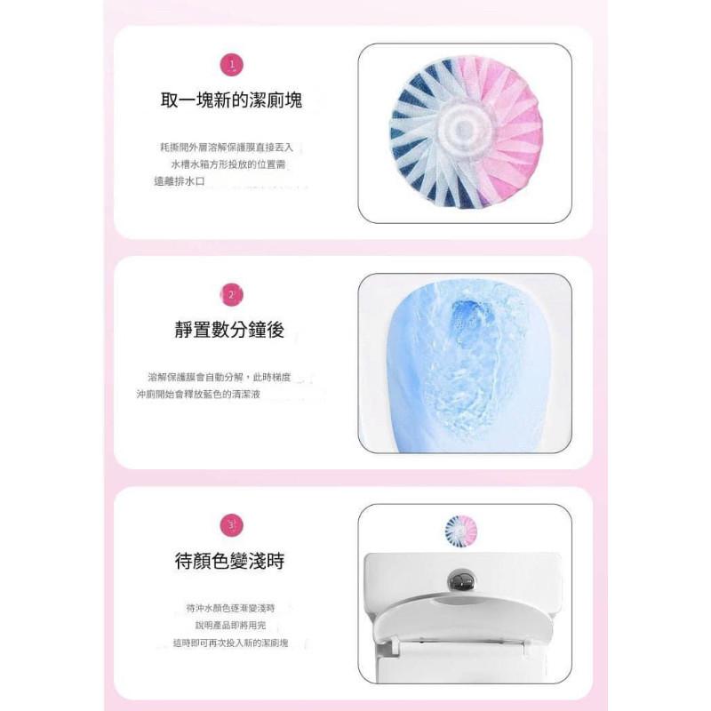 潔淨➕️芳香雙效馬桶清潔錠10入包-細節圖9