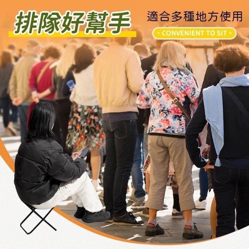 加厚鋼管100kg承重攜帶折疊椅凳-細節圖3