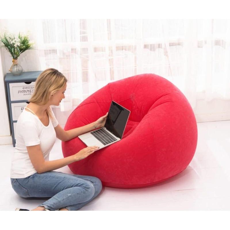 出口美國Costco全植絨充氣懶人沙發-細節圖3