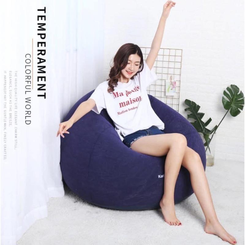 出口美國Costco全植絨充氣懶人沙發-細節圖7