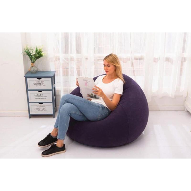 出口美國Costco全植絨充氣懶人沙發-細節圖8