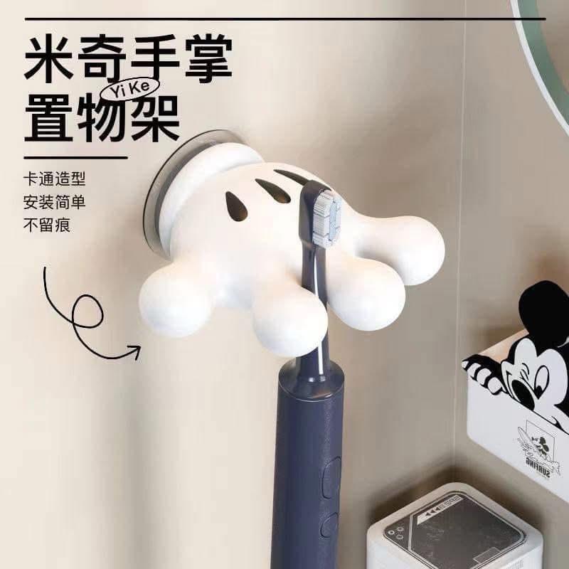 米奇手掌無痕掛勾牙刷架(一組3個)-細節圖3