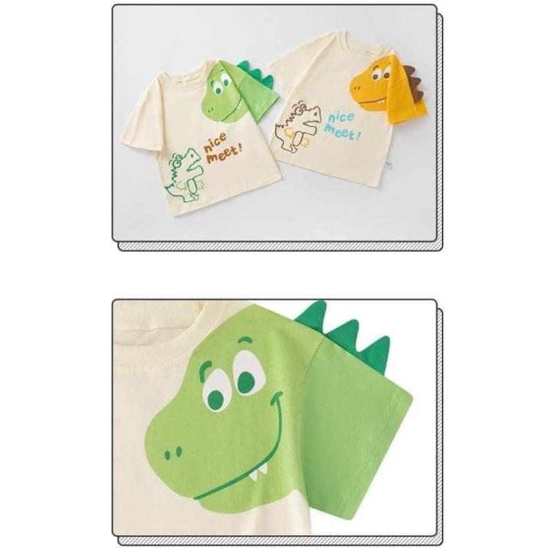 兒童立體恐龍背鰭短袖T恤-細節圖4