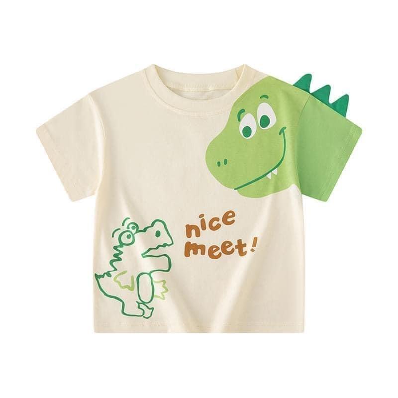 兒童立體恐龍背鰭短袖T恤-細節圖7