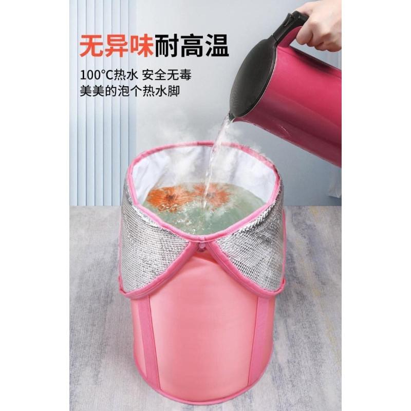 全新過膝加長55cm保溫折疊泡腳桶-細節圖2