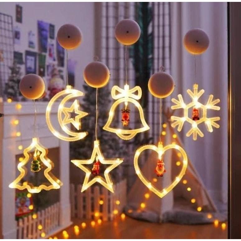 聖誕LED裝飾立體吸盤掛燈-細節圖2