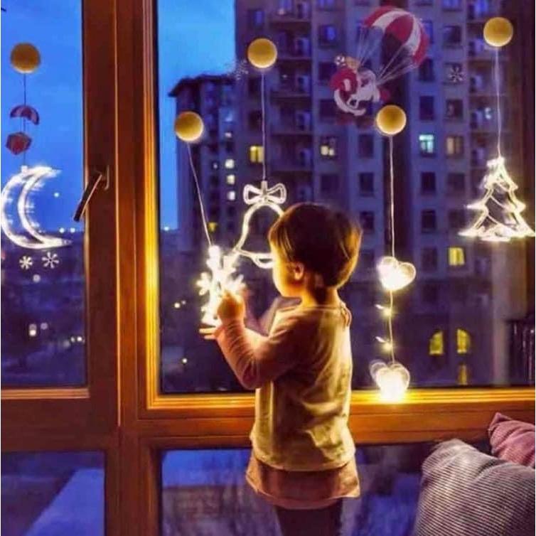 聖誕LED裝飾立體吸盤掛燈-細節圖3