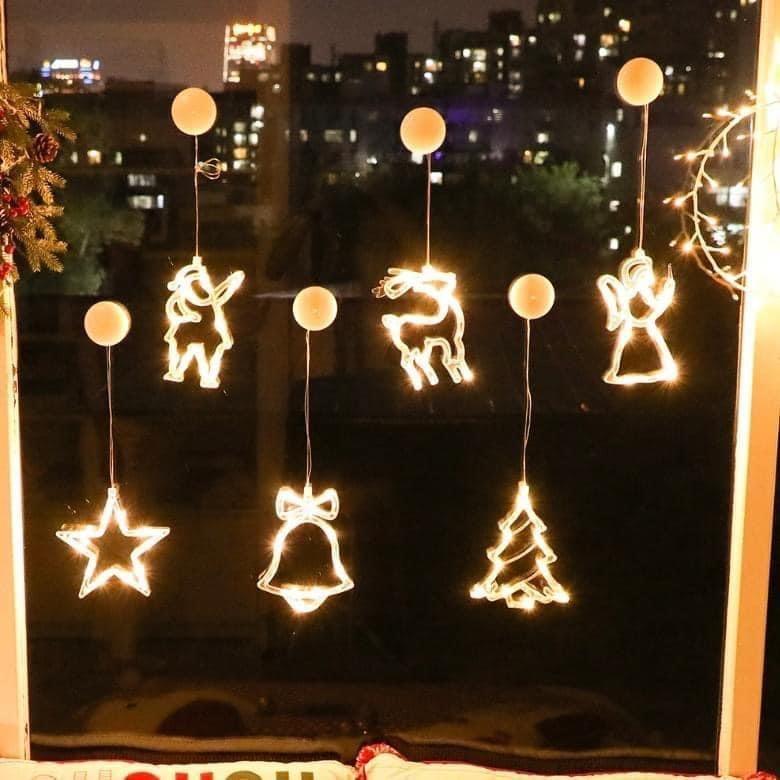 聖誕LED裝飾立體吸盤掛燈-細節圖4