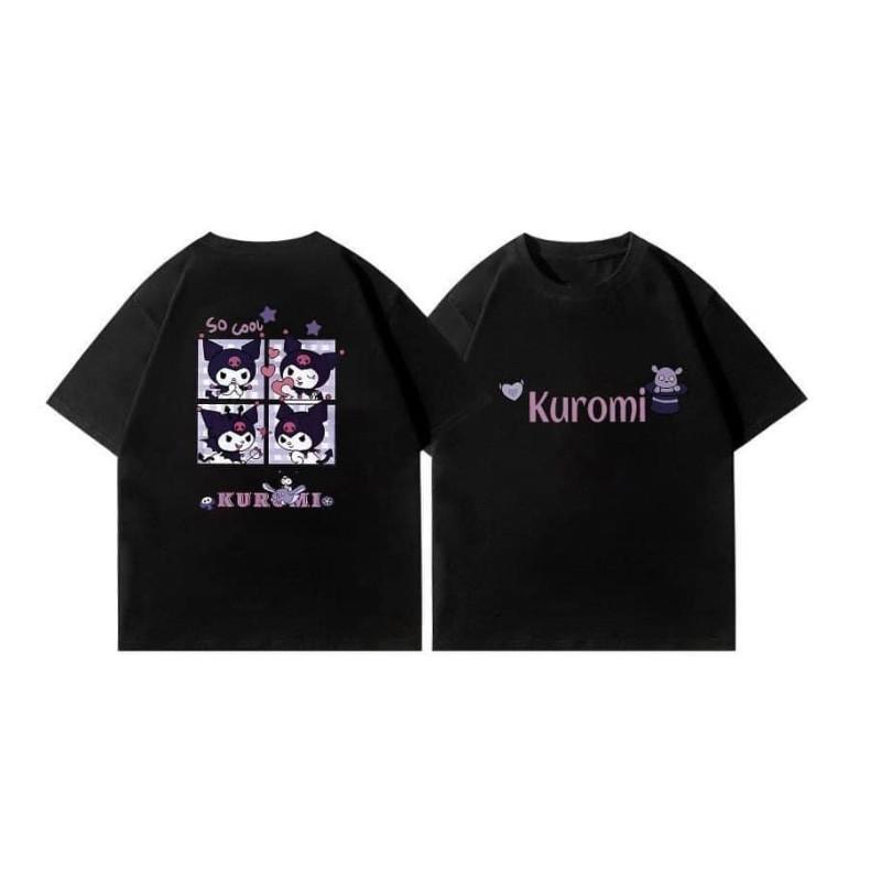 重磅韓版中大童庫洛米寬鬆純棉上衣T恤-細節圖6