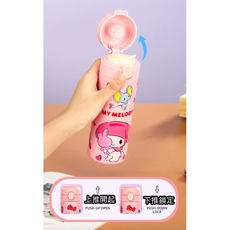 Labubu拉布布泡泡馬特彈跳保溫瓶-細節圖3