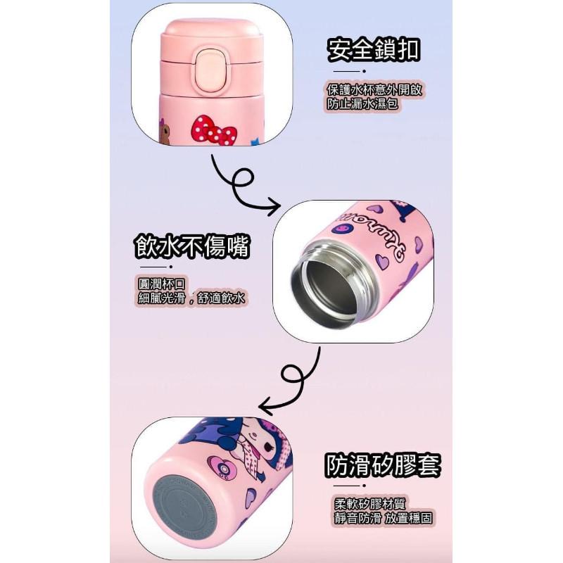 Labubu拉布布泡泡馬特彈跳保溫瓶-細節圖8