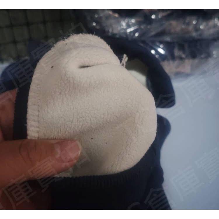 韓國Polo羊羔絨加絨加厚親子棉衣套裝-細節圖5