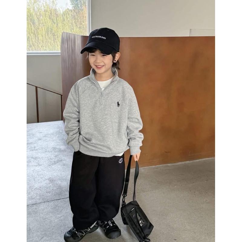 韓國Polo羊羔絨加絨加厚親子棉衣套裝-細節圖7