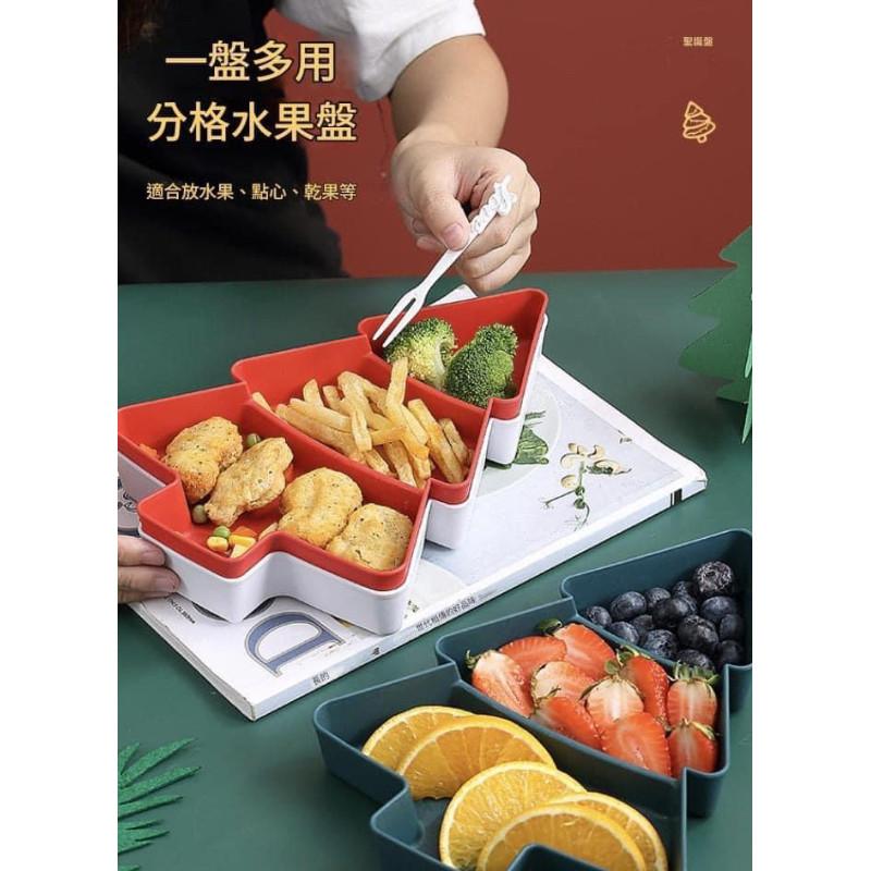 聖誕樹造型分隔盤(一組2個)-細節圖4