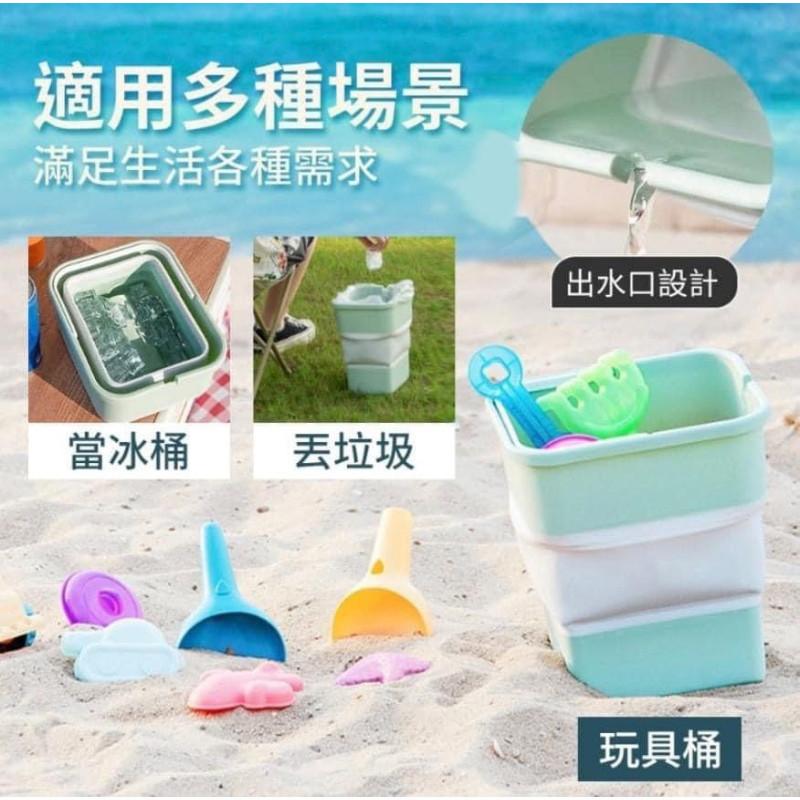 多功能便攜折疊式收納桶-細節圖2