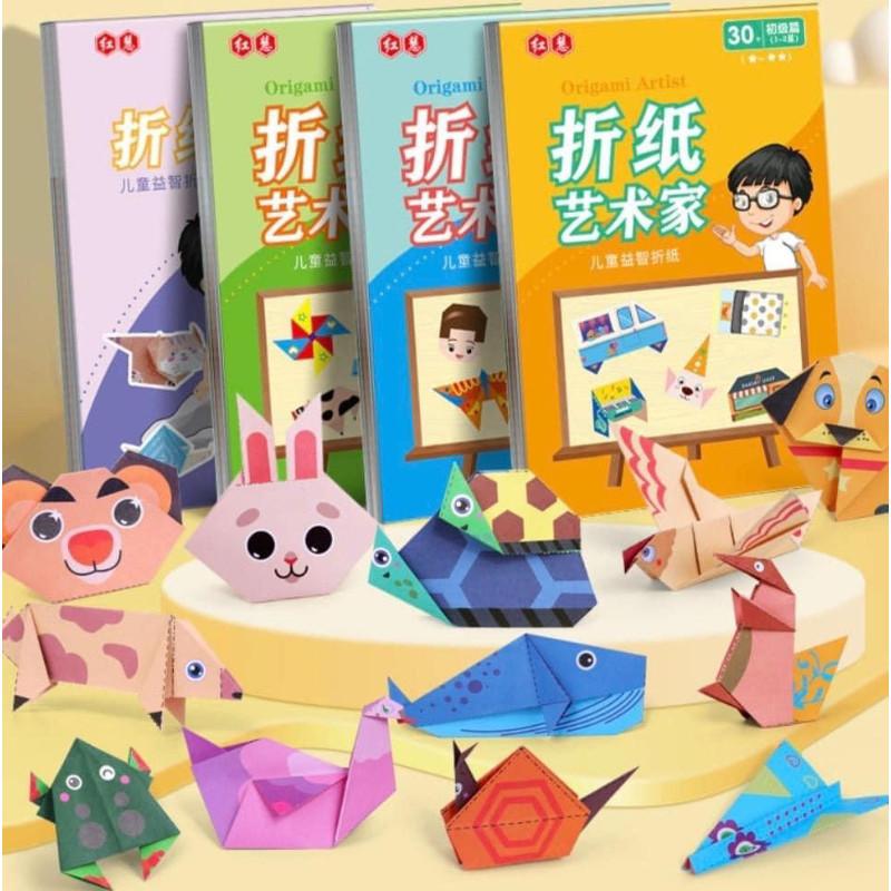 DIY益智創意3D立體摺紙書(一組2本)-細節圖4