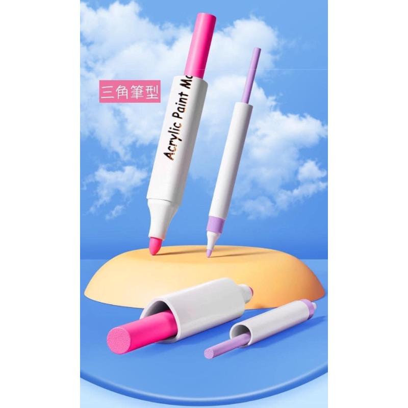 24色三角丙烯不透色速乾防水麥克筆盒-細節圖3