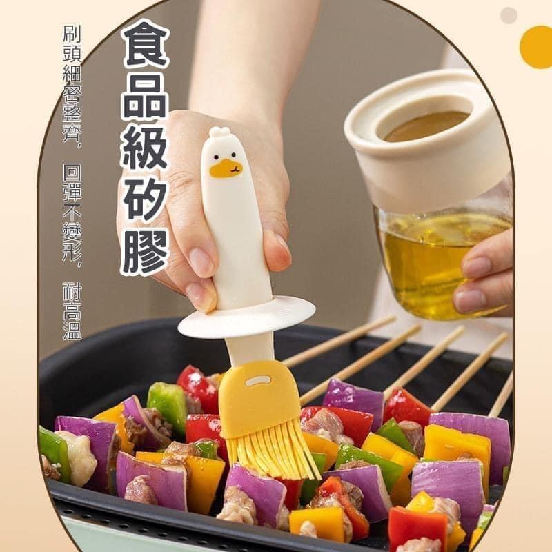 一體式食品級耐高溫矽膠油刷瓶-細節圖4