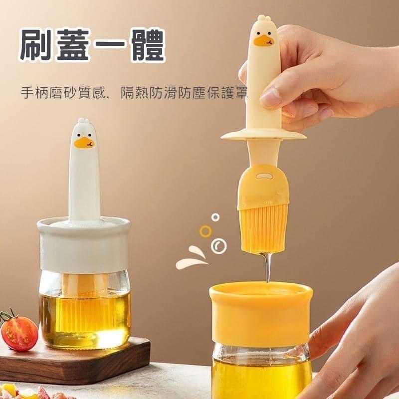 一體式食品級耐高溫矽膠油刷瓶-細節圖5