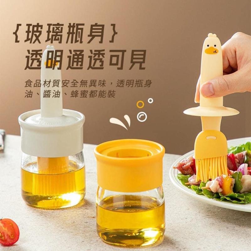 一體式食品級耐高溫矽膠油刷瓶-細節圖6