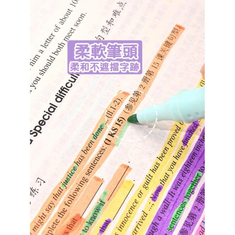 三麗鷗可疊色6+6色雙頭螢光筆(一組2盒)-細節圖6