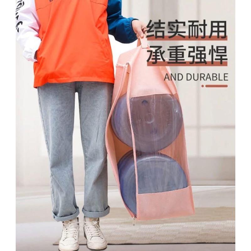 超大容量半透明棉被衣服收納袋-細節圖2
