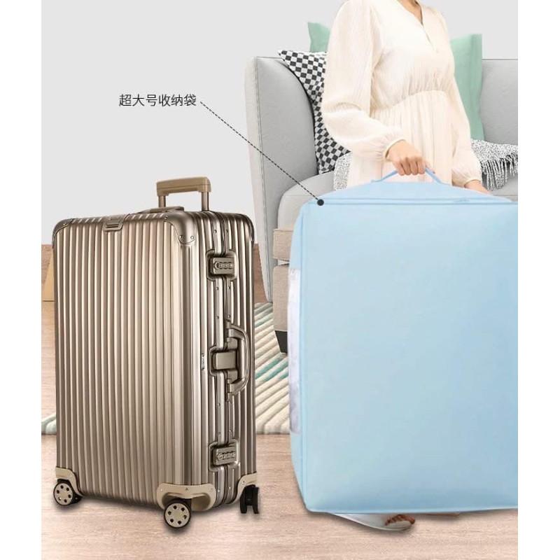 超大容量半透明棉被衣服收納袋-細節圖3