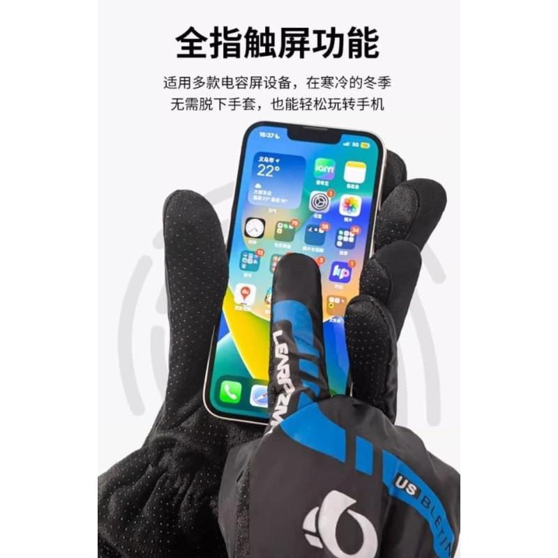 加絨防水防風可調整騎車手套-細節圖8