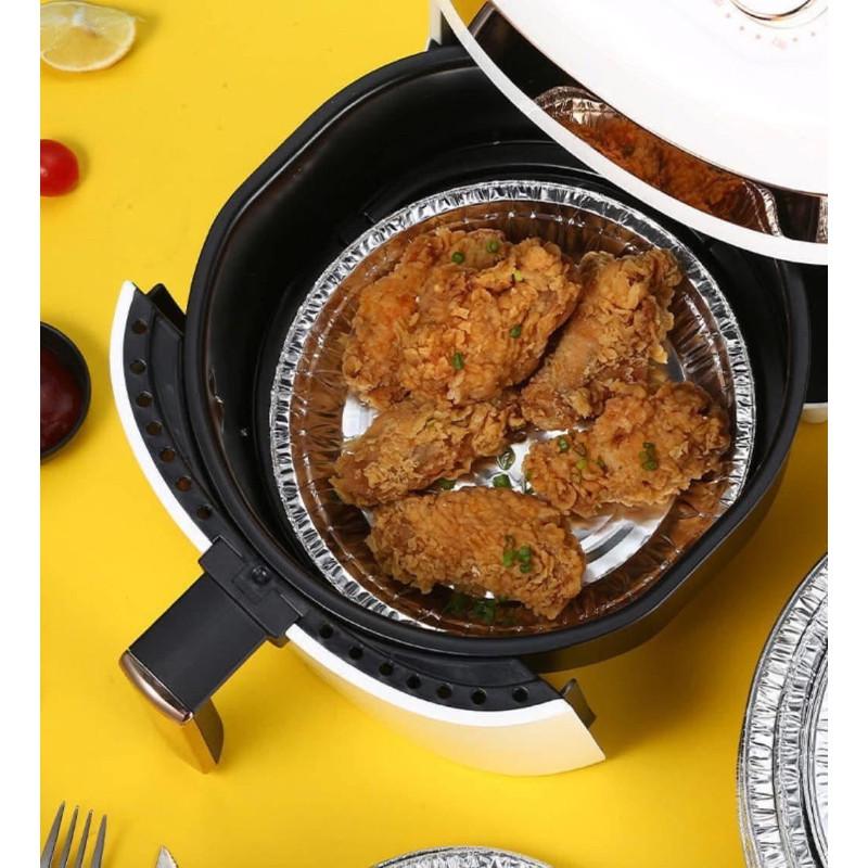 加厚氣炸鍋烤箱鋁箔盤10入包(一組3包)-細節圖5