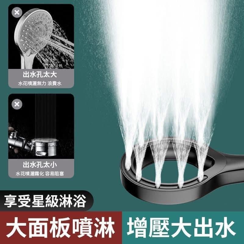環形超強增壓大出水花灑蓮蓬頭-細節圖6