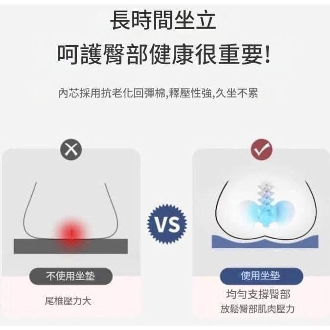 冰絲記憶棉超軟回彈透氣可水洗椅墊坐墊-細節圖5