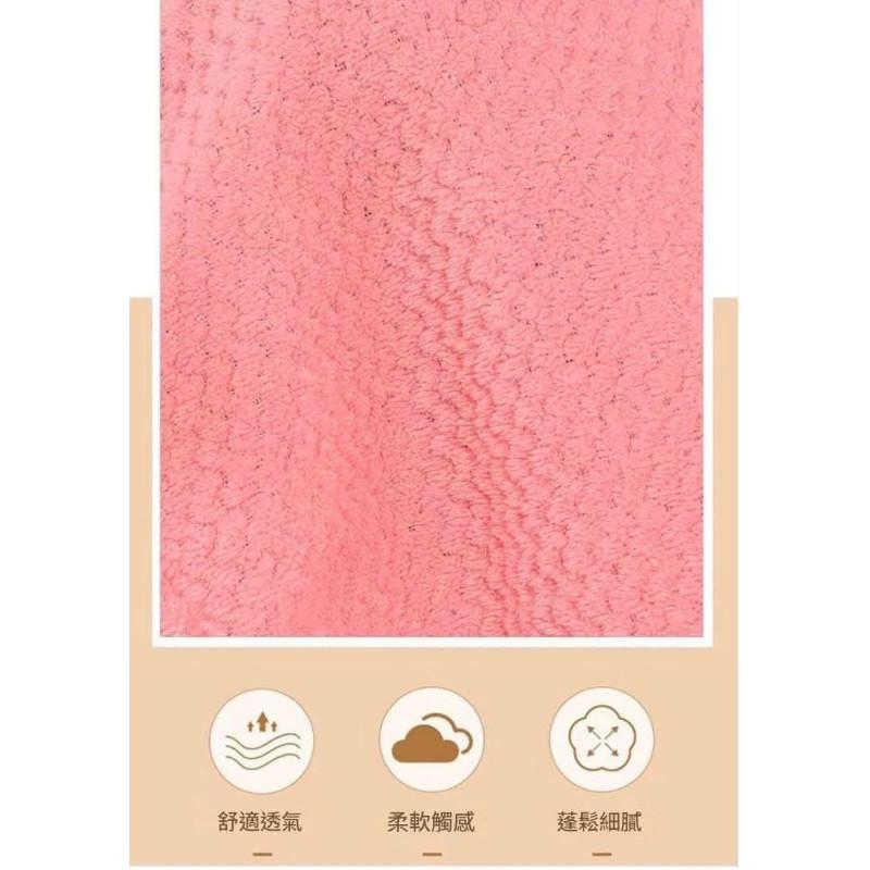 可穿式繫帶珊瑚絨超吸水速乾浴巾浴裙-細節圖8