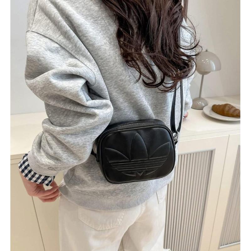 皮革立體壓花手機包相機包-細節圖3